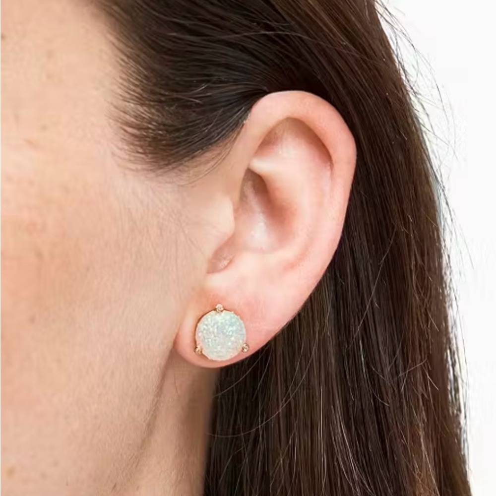 Kate Spade Opal Glitter Stud Earrings